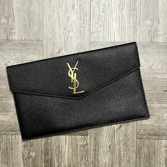 Saint Laurent- Medium envelop pouch - Picture 1 of 7